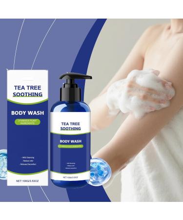  yxcully Gentle cleansing tea tree foaming bath for men and women nourishes and improves dry skin promotes healthy skin and feet suitable for all skin types (2 pcs) - Buy Online on GoSupps.com