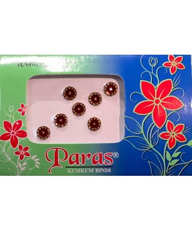 Shop Viviraa 8-Pack Colorful Indian Bindis | Bollywood Face Jewels & Forehead Stickers for Kids Girls & Women - Adhesive Body Jewelry - Buy Online on GoSupps.com