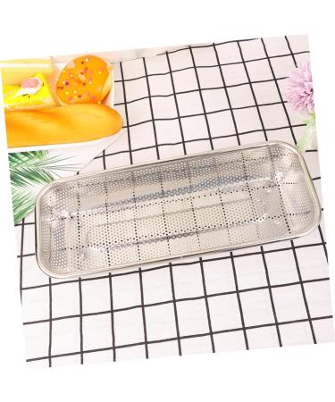 Alipis Mesh Strainer Filter Pasta Noodles Food Container Storage Basket Vegetable Fruit Stand Fruit Basket - Buy Online on GoSupps.com