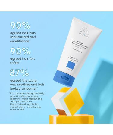 Drunk Elephant Silkamino Mega-Moisturizing Hair Masker Conditioner - 210 mL / 7 Fl Oz - Buy Online on GoSupps.com