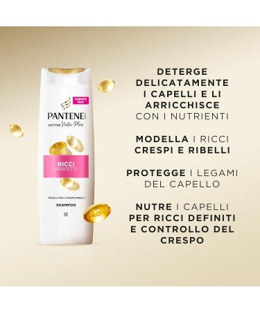  Pantene Pantene Ricci Perfect Gift Set: Shampoo 250ml Balm 200ml Mask 300ml Styling Cream 235ml - Buy Online on GoSupps.com