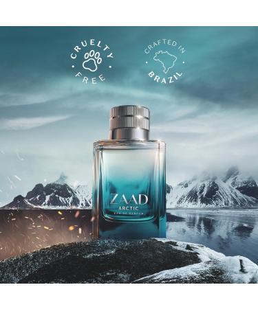 O Botic rio Zaad Arctic Eau de Parfum for Men Invigorating Scent of the Arctic 3.2 Ounce - Buy Online on GoSupps.com