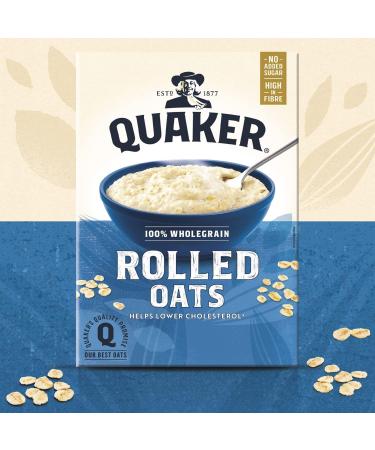 Quaker Rolled Oats 1 kg (Pack of 4) - Buy Online on GoSupps.com
