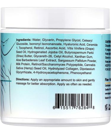 Body Cream for Skin Moisturize Anti-aging Instant Moisturize Body Butter with Hyaluronic Acid Jojoba Oil Shea Butter Lagunamoon 500ml/16.9 oz - Buy Online on GoSupps.com