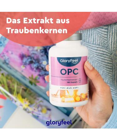 Premium OPC Grape Seed Extract Capsules 1052mg - Natural French Grapes with Vitamin C - Pure & Additive-Free - Made in Germany - Buy Online on GoSupps.com