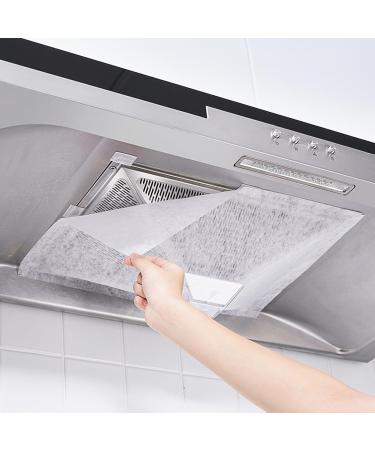 Disposables Kitchen Hood Paper Ranges Hood Grease Hood Anti Oil Absorbent Paper Exhaust Fan Filter 5m - Buy Online on GoSupps.com
