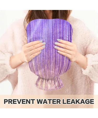 Colorful 1L Hot Water Bottle with Cover - Pain Relief for Bed | International Shipping - Buy Online on GoSupps.com
