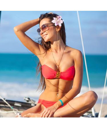 Bofunx 6-Piece Hawaii Flower Hair Clips | Elegant Hair Accessories for Weddings & Beach Summer Style - Buy Online on GoSupps.com