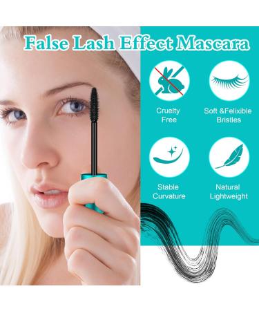 Lot de 2 mascaras imperm ables noirs - Longueur et volume - Formule r sistante aux frottements - Pour maquillage quotidien - Mascara t lescopique s chage rapide - Lifts de mascara (noir2) Noir2 11 g (Lot de 1) - Buy Online on GoSupps.com