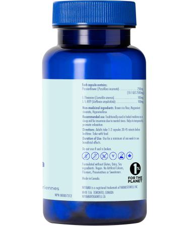 100% Vegan Melatonin Free Sleep Aid NIYAMA Sleep Like Buddha | Non Habit Forming Sleep Supplement | Stress Relief & Promotes Relaxation | Sleep Aids for Adults | Improves Sleep (60 Servings) - Buy Online on GoSupps.com