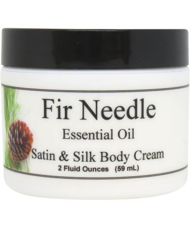 Eclectic Lady Fir Needle Satin and Silk Cream Body Cream Body Lotion 2 oz - Shea Butter Aloe Silk Amino Acids Vitamin E Phthalate-Free Handcrafted in USA - Perfect For Women