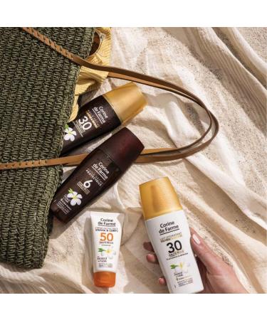  Corine de Farme Corine de Farme - Dry Oil Protects and Tans SPF30 - UVA UVB Sun Protection - Radiant Tan - Formula with Monoi - Buy Online on GoSupps.com