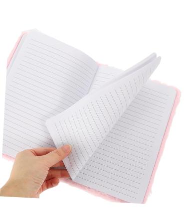 ABOOFAN Plush Diary Cartoon Notepad Plush Cover Journal Book Girl Accessory Girl Notebook Recording Book Fluffy Journal Book The Notebook Book Lovely Diary Book Child Paper Cute Handbook - Buy Online on GoSupps.com