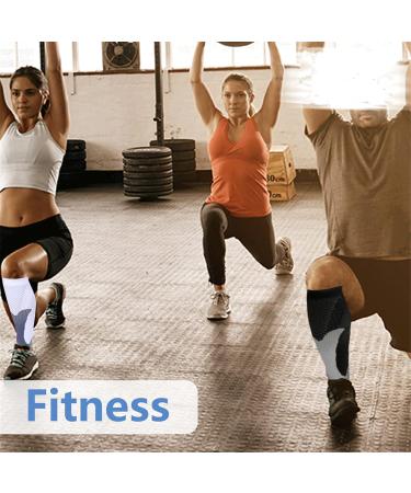 Feifanshop 4 Pairs Compression Stockings for Sports - Trumpy Socks & Trombose Support Socks for Women L/XL (EU 40-43) - Multicolored Comfort & Style - Buy Online on GoSupps.com