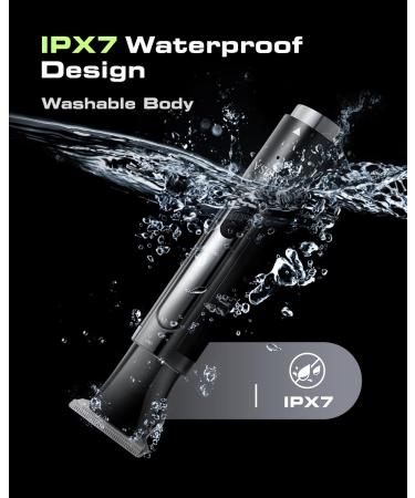 FERRISA Back Shaver for Men - 5-in-1 Electric Long Handle Body Hair Trimmer for Wet/Dry Shaving - Travel Lock & Detachable Design - Buy Online on GoSupps.com
