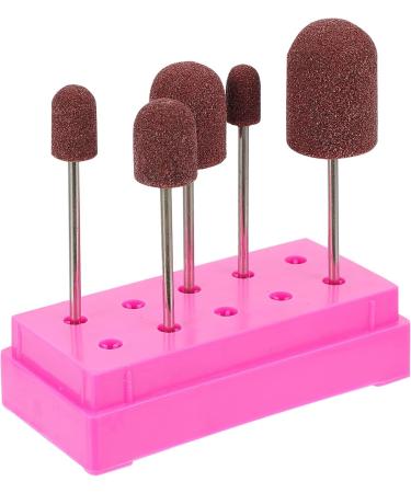 1 Set Nail Sand Ring Cap nail file bits Nail Drill Kit cuticle clean drill bit nail grinding bits nail cuticle drill heads manicure drill bit Polishing sand to rotate portable - Buy Online on GoSupps.com