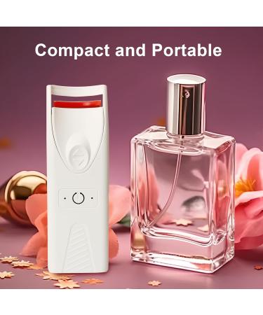 Buy USB Rechargeable Heated Eyelash Curler - Quick Heating Long Lasting Curls & Perfect Gift for Women - Buy Online on GoSupps.com