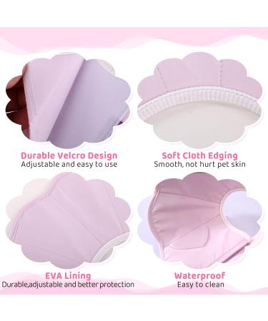 Shop Pumyporeity Adjustable Pet Neck Collar - Light Pink Elizabethan Collar for Cats & Dogs | Anti-Delicious Protective Neck Crasses (Size L) - Buy Online on GoSupps.com