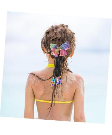 SAFIGLE Wigs Ponytail Extension for Women Braids Hair Extension Bowknot Braided Ponytail Synthetic Hairpiece Hair for Braiding Braided Wig Hair Accessories Child Cosplay Chemical Fiber As Shown 03 29X16CM - Buy Online on GoSupps.com