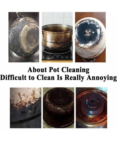 Magic Gel Cleaner for Pots and Pans Black Pot Bottom Cleaning Gel Bottom of The Pot Black Scale Cleaner Stainless Steel Cleaner for Pots and Pans 1PCS - Buy Online on GoSupps.com