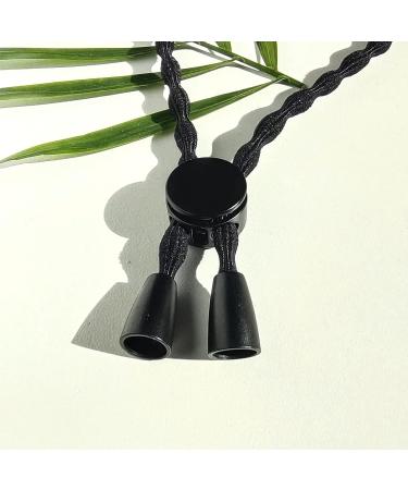 Adjustable Afro Puff Ponytail Ties for Natural Curly Hair Styles - 5PCS - Buy Online on GoSupps.com
