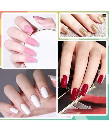 Cooserry Dip Powder Nail Kit with Drill - 8 Colors Starter Kit for French Nails Art Manicure DIY Salon - Buy Online on GoSupps.com
