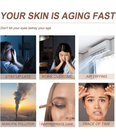 Eye Serum For Firm Skin & Tight Around Eye Eye Serum For Dark Circles & Puffy Eyes Bags Under Eyes Treatment For Women & Men Anti Wrinkle & Anti Aging Eye Serum Reduce Fine Lines - Buy Online on GoSupps.com