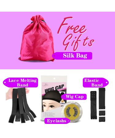 Honey Blonde Bob Lace Front Wig 10 Inch - 150% Density Straight Human Hair Wig with HD Lace - Pre Plucked and with Baby Hair - for Women - Buy Online on GoSupps.com