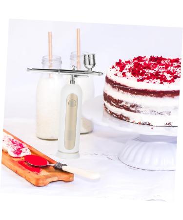 WOFASHPURET 1 Set Spray Hydrating Apparatus Nail Kit Cake Decorating Kit Makeup Kit Aluminum Alloy White 19.00X15.50X4.50CM White - Buy Online on GoSupps.com