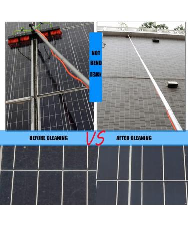 Professional Window Cleaning Kit Window Cleaning Pole window Washing Kit With 30cm 180 Rotation Brush Head Glass Cleaning Tools For Indoor/Outdoor For High Window 39.4ft/12m - Buy Online on GoSupps.com