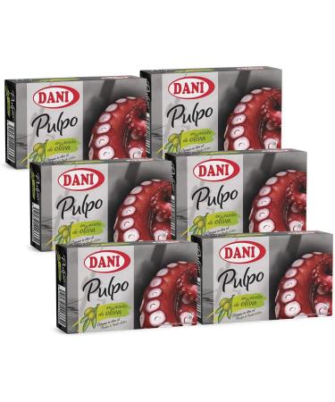 Dani Octopus with Olive Oil Pack of 6 Units x 106g - Buy Online on GoSupps.com
