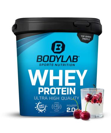 Bodylab24 Whey Protein Powder Cherry Yoghurt 2kg Cherry Yoghurt 2 kg (1 pack)