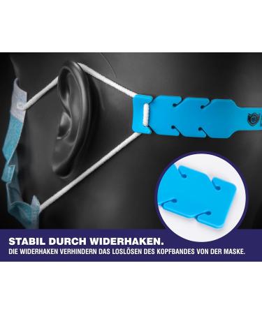 Adjustable Mask Holder Set - 4 Color Mask Extensions for Comfort & Protection | Neck & Ear Hooks - Buy Online on GoSupps.com