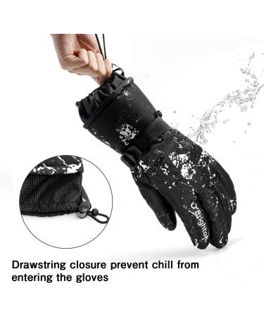 Ski Gloves Waterproof Winter Warm Touch Screen Snowboard Gloves for Outdoor Sports - Medium - Buy Online on GoSupps.com