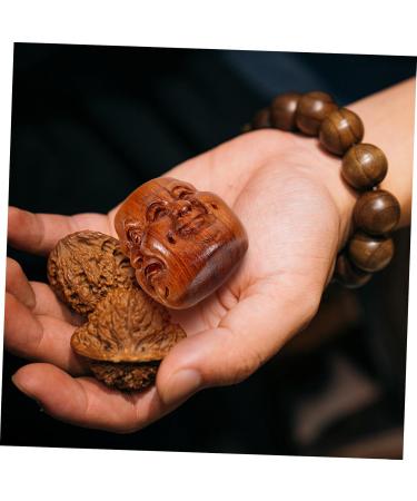 Gatuida 2nd Handball - Solid Wood Handle Exercise Balls | Spiky Massage Balls & Chinese Handballs | International Shipping Available - Buy Online on GoSupps.com