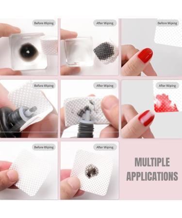  Semme Nail Cotton Pad 200 Piece Nail Polish Remover Pad/Set Nail Cotton Pad Paper Manicure Polish Remover Gel Cleaner Wipe Pad Lint-Free Cotton Pad - Buy Online on GoSupps.com