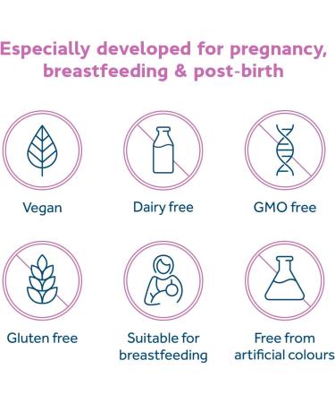 Optibac Probiotics Pregnancy - Vegan Probiotic for Pregnant & Breastfeeding Women to Support Gut Immune & Vaginal Health 12 Billion CFU & Prebiotic - 30 Capsules - Buy Online on GoSupps.com