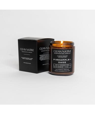 Buy Exotic Pineapple Sage - Premium Soy & Coconut Wax Candle for a Tropical Aroma | International Shipping Available - Buy Online on GoSupps.com