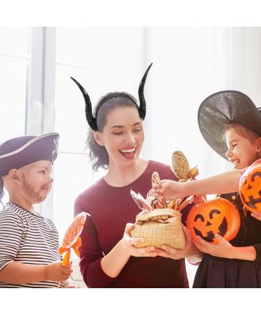 minkissy Horns Headband Horns Hairbands Viking Helmet Forest Animal Cosplay Headdress Devil Cosplay Accessories for Halloween Party Supplies - Buy Online on GoSupps.com