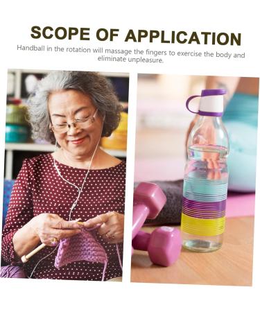 BCOATH 2pcs Wooden Muscle Stretching Balls - Hand Exercise Fitness Balls 5cm | International Shipping - Buy Online on GoSupps.com