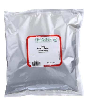 Frontier Herb Organic Ground Cumin Seed, 16 oz - Buy Online on GoSupps.com