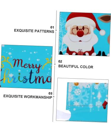 KOMBIUDA Santa Bags 6 Pcs Biscuit Drawstring Bag Candy Bags Xmas Goodie Bag Xmas Candy Pouch Child Christmas Bag - Buy Online on GoSupps.com