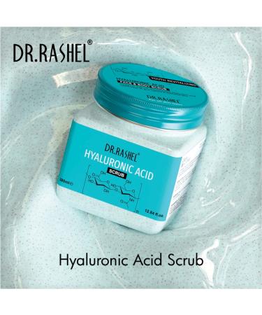 HYALURONIC SCRUB - Youth Revitalizing Nourishing Hydrating & Elasticity | 380 ml - Shop Internationally - Buy Online on GoSupps.com