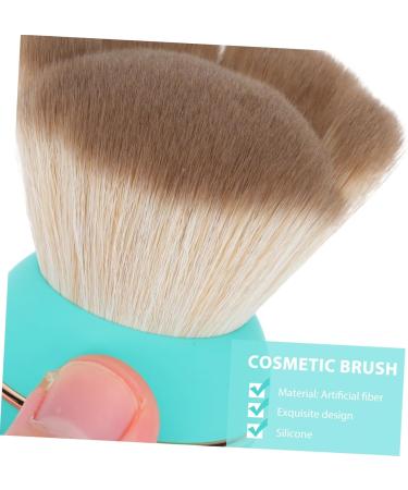 Healeved 1pc Cat Claw Loose Powder Brush Powder Blush Brush Makeup Supplies Fluffy Loose Powder Foundation Brush Makeup Brush Foundation Brush for Liquid Makeup Cream Blush Artificial Fiber 6.5x4.5cm Green - Buy Online on GoSupps.com