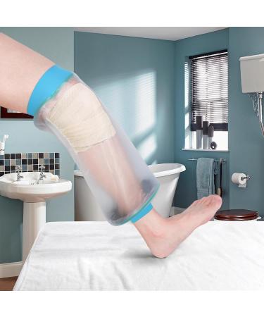 Supernight Teenager Waterproof Leg Cast Cover - Protects Child's Knee Wounds, Burns, Injuries - Reusable Watertight Bandage Protector for Shower, Swimming, Bathing - Buy Online on GoSupps.com