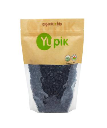 Yupik Organic Dried Blueberries 1 kg Gluten-Free Non-GMO Kosher Vegan Sweet Dried Fruits Whole Berries No Sulphites Source of Fiber Healthy Snacks Ideal for Baking & Topping 1 kilograms