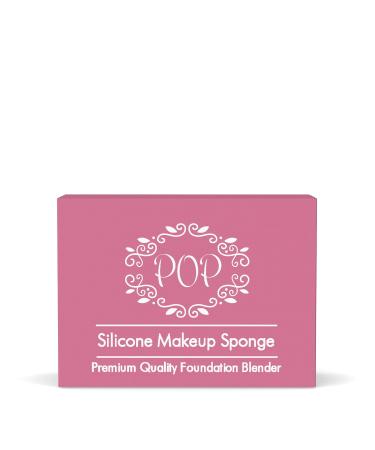 2-Pack POP Makeup Sponge | Premium Silicone Gel Blender for Flawless Beauty Application | Non-Absorbent & Reusable for Foundation Concealer & Blush - Buy Online on GoSupps.com