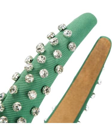 scicent Alice Bands Adult Women Bling Crystal Headbands for Daily Wearing Fashion Hair Bands for Girls Vintage Rhinestone Hair Hoop Wide Hair Accessories for Ladies Party - 25915 - Buy Online on GoSupps.com