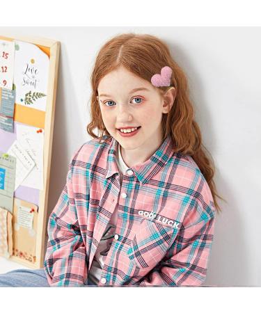 MUFEKUM 10 Pairs Girls Hair Clips Cute Hair Clips Metal Snap Barrettes include Star Butterfly Crown Heart Rabbit Shaped Hairpins Sparkly Hair Accessories for Girls Kids - Buy Online on GoSupps.com