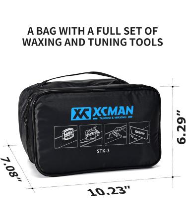 XCMAN Ski Snowboard Tuning Kit with Waxing Iron & Universal Wax - STK-3 LUXURY VERSION - Buy Online on GoSupps.com